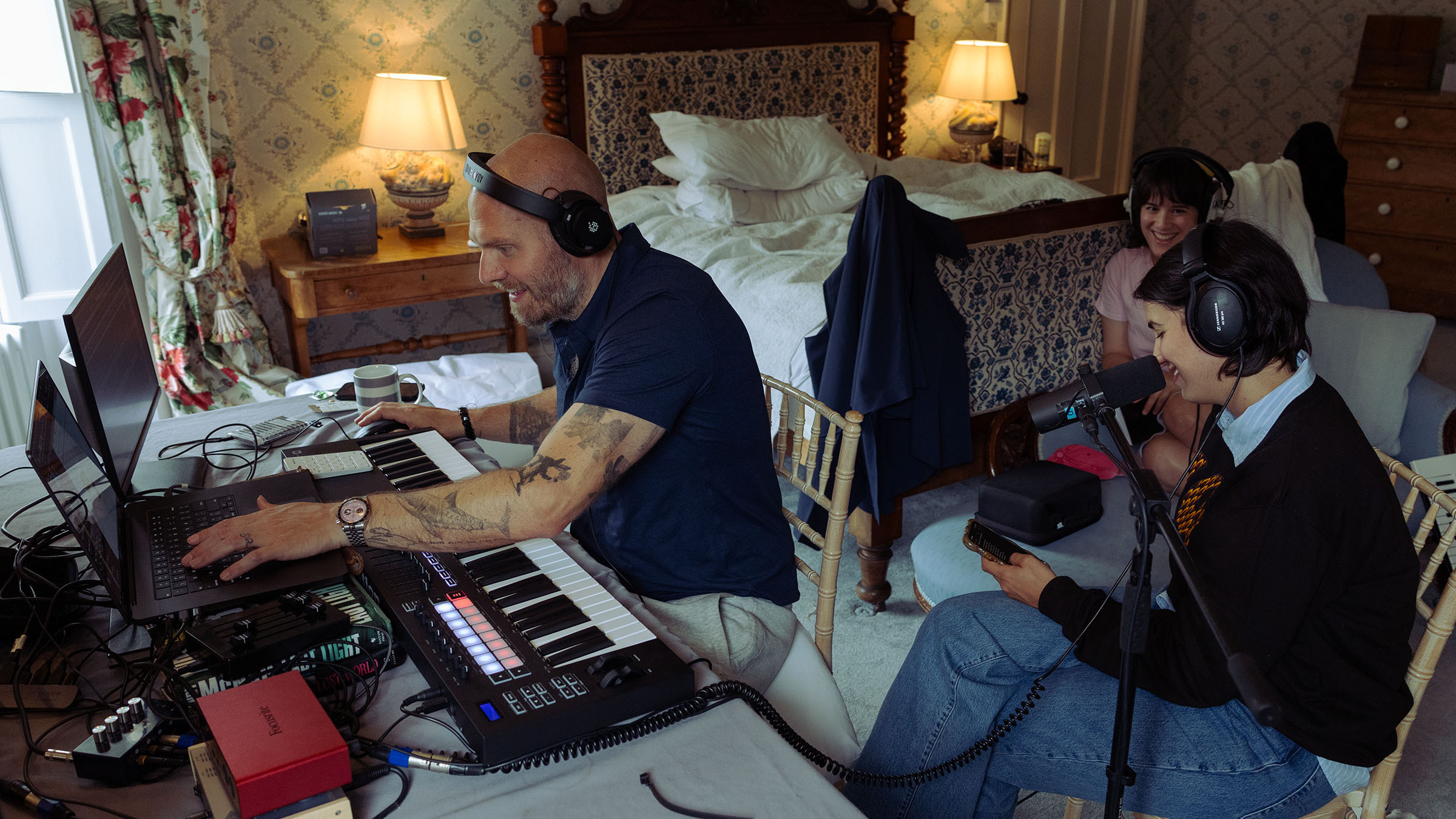 Artists at BMI songwriting retreat