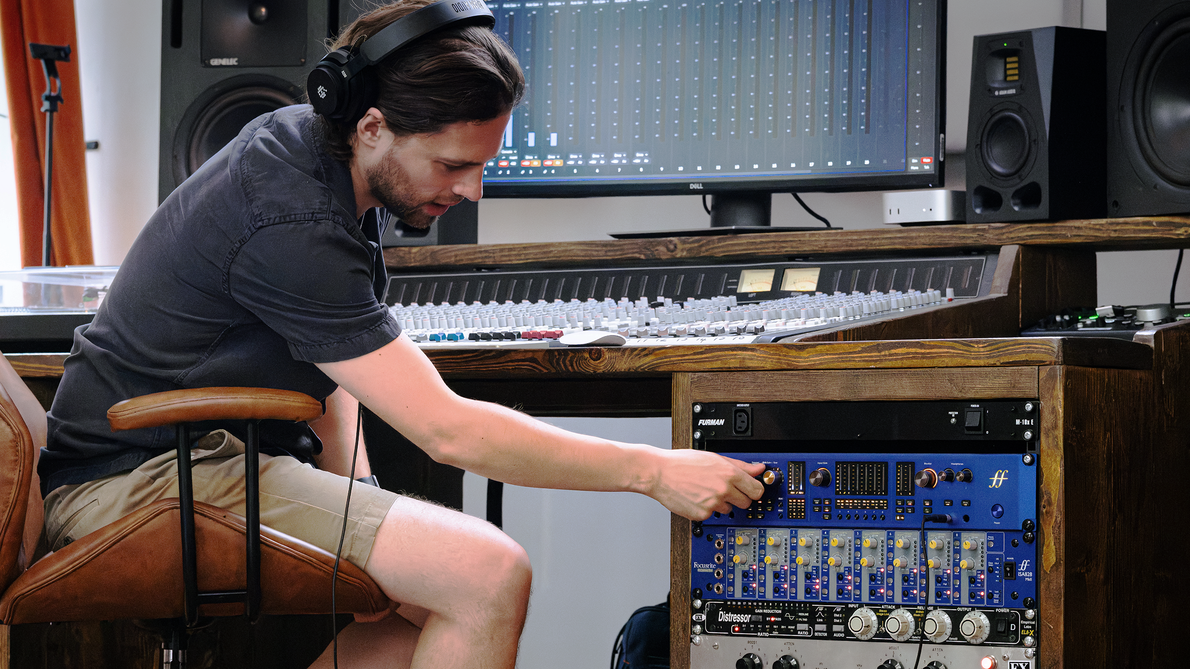 ISA C8X in a studio ISA C8X in a studio